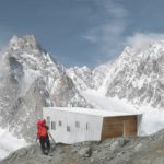 Reconstruction du refuge des Bouquetins